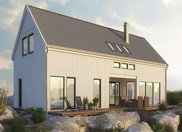 Проект каркасного дома Вита